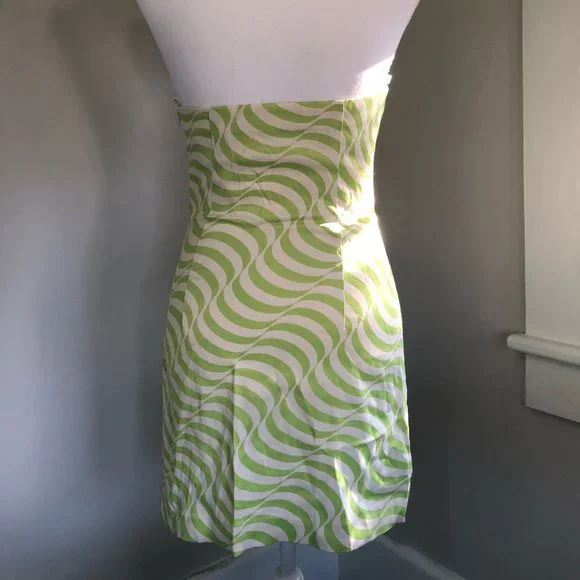 Zara Satin Effect Print Mini Dress - Picture 6 of 10